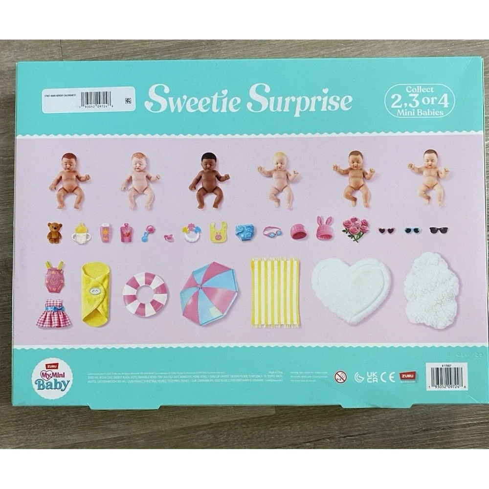 Zuru My Mini Baby Sweetie Surprise Advent Calendar 2026 Sealed New Box Holiday